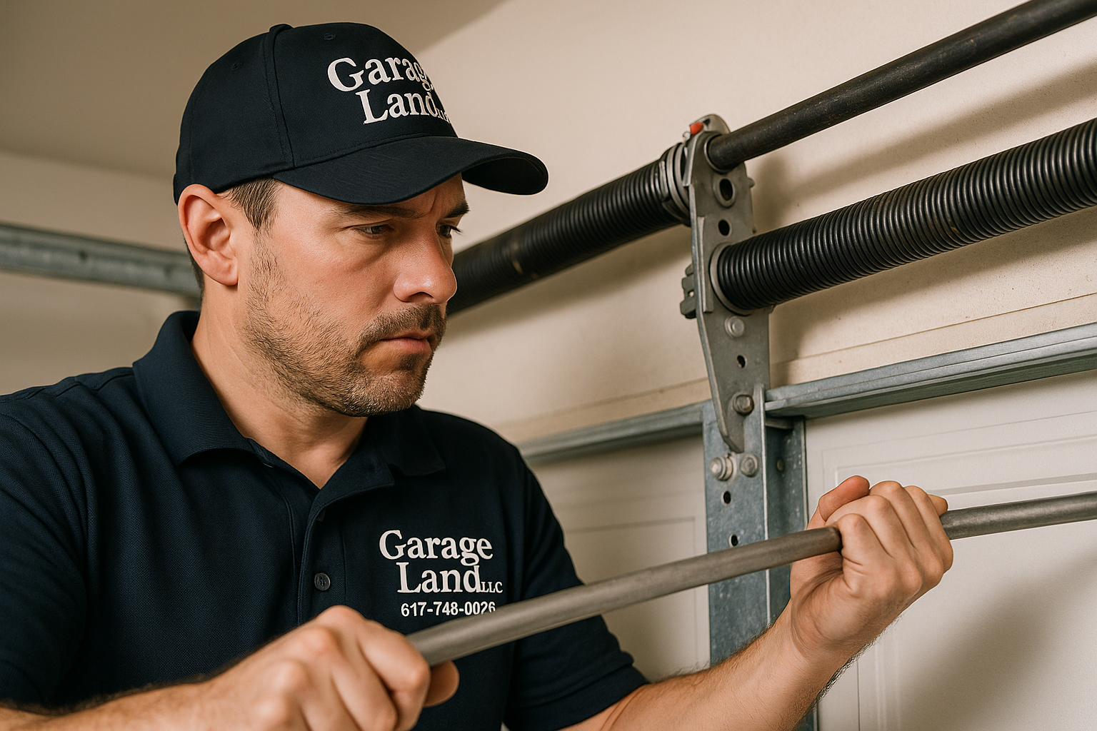 Garage Door Spring Repair in Post Falls