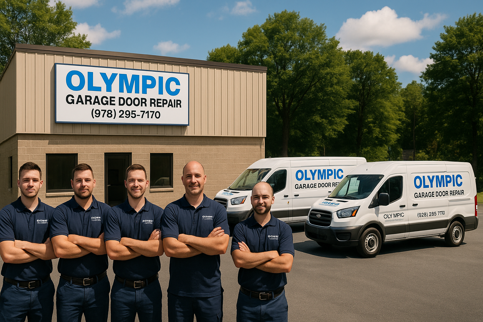 Our team at Design Garage Door Repair